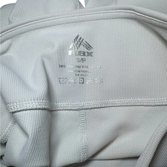 RBX Woman’s Cream Ribbed Bike Short Size Small - Picture 7 of 8